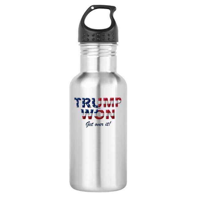 Garrafa de água do TRUMP WON (Frente)