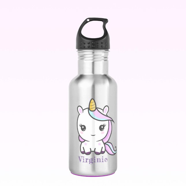 Garrafa de água do Unicórnio (Cute Unicorn Water Bottle)