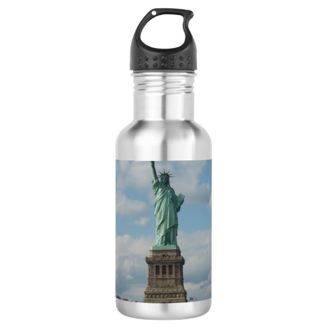 Garrafa de água: Estátua da liberdade (Frente)