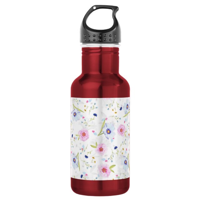 Garrafa de Água Floral (Frente)