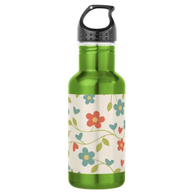 Garrafa de Água Floral (Frente)