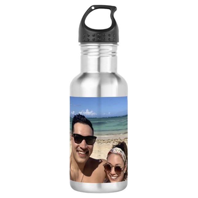 garrafa de água FOTO PERSONALIZADA (Frente)