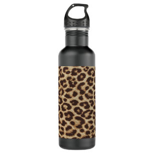 Garrafa de água impressa do leopardo