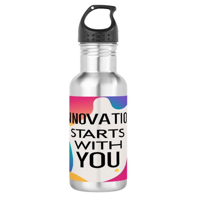 Garrafa de água Innovation Starts With You (Frente)