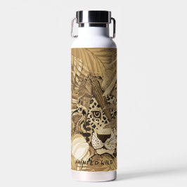 Garrafa de Água Leopardo Sepia Selvagem