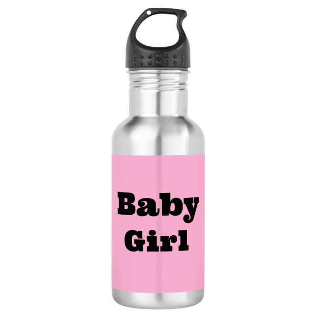 Garrafa de Água Menina Bebê (Frente)