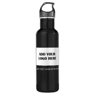 Garrafa de água personalizada, adicione o logotip