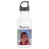 Garrafa de Água Personalizada, Adicione Sua Foto! 
