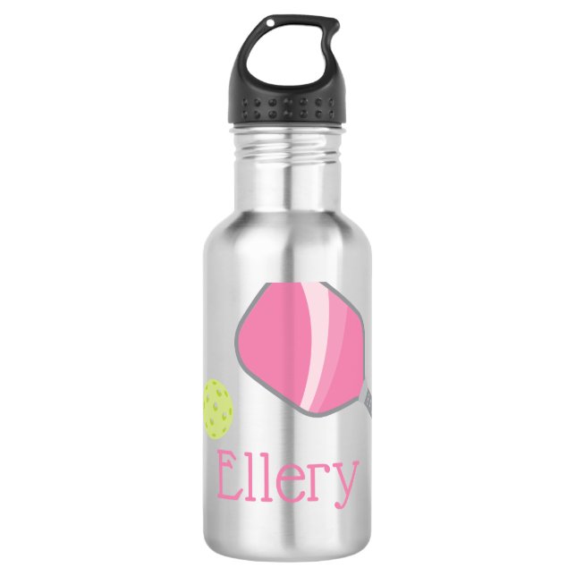 Garrafa de Água Personalizada da Pickleball (Frente)