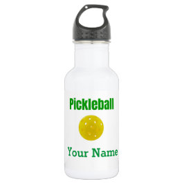 Garrafa de Água Personalizada de Pickleball