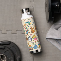 Garrafa de Água Personalizada para Crianças Alphal