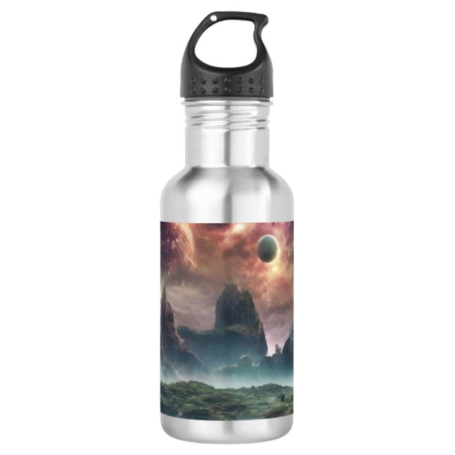 Garrafa de água planetária (Frente)