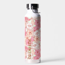 Garrafa de água rosa rosa - Sip Bonito, Permaneça