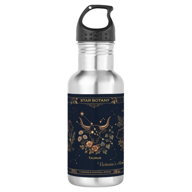 Garrafa de Água Star Botany Astral Energy Gold Nav (Frente)