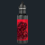 Garrafa de Água Touro Vermelho - Noite Estrelada<br><div class="desc">Magic Red Neon Bull em execução - Incrível Desenho Zodiac Noite Estrelada - Escolha / adicione seu texto / cor exclusivo - Faça seu presente especial - Redimensione mova ou remova e adicione elementos / imagem com ferramenta de personalização! - Desenho e Design por MIGNED. Você também pode transferir meus...</div>