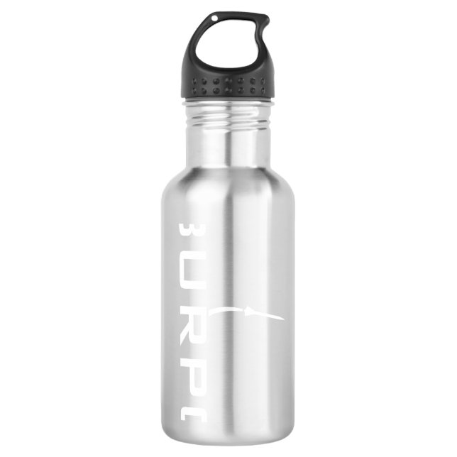 Garrafa de água vermelha de BURPG (24oz) (Frente)