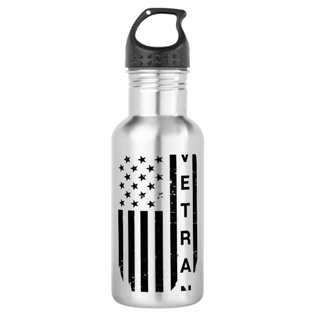 Garrafa de água veterana (Frente)