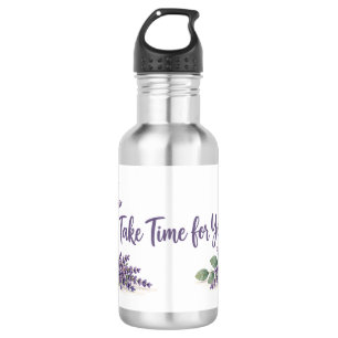 Garrafa de Bem-Estar Lavanda 'Tire Tempo para Você
