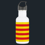 Garrafa de Liberdade da Catalunha<br><div class="desc">Adicione um toque de orgulho catalão à sua rotina diária com a nossa garrafa de Liberdade exclusiva com a bandeira da Catalunha, Espanha! Criada com muita atenção aos detalhes, esta garrafa reutilizável é mais do que apenas uma solução de hidratação — é uma declaração ousada de identidade regional e patrimônio...</div>