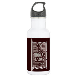 Garrafa de logotipo VT Geo. E. Thomas & Sons
