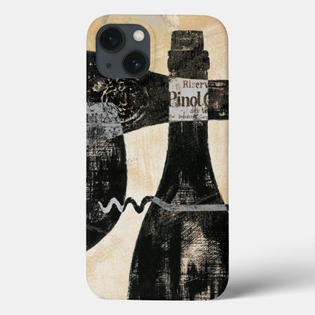 Garrafa de vinho e vidro (Verso)