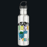 Garrafa De volta à escola estou pronto para balançar dinos<br><div class="desc">De volta à escola Estou pronto para Rock Pré-K Dinossauro de volta à escola,  2021, pré k, professor, pré-escola, presente, ideias, escola, jardim de infância, primeiro dia de escola, pré-jardim de infância, esquadrão pré-escolar, pré-k, pré-k de equipe, presentes</div>