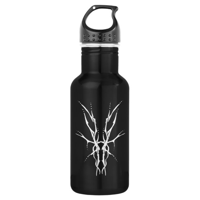 Garrafa Deer Skull Tribal Design para Caçadores de veados  (Frente)