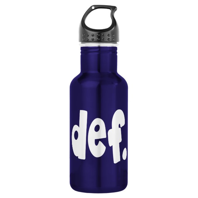Garrafa def. (Frente)