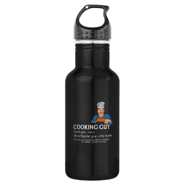 Garrafa Definição de Cara cozinhar (Frente)