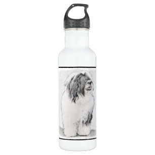 Garrafa Desenho Collie Com Carapaça - Arte Cachorra Origin