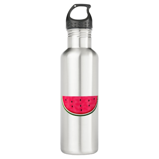 Garrafa Desenho de Fatia de Melancia Doce (Frente)
