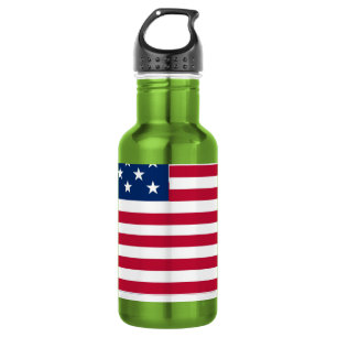 Garrafa Desenho de Orgulho da Bandeira Americana dos EUA-7