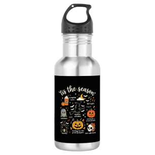 Garrafa Desenhos de Halloween É a Temporada do Design de B