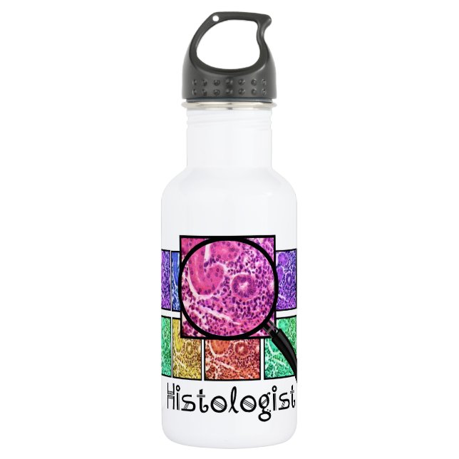 Garrafa Design ampliado Histologist das pilhas (Frente)