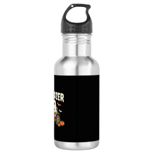 Garrafa Design de Bulldozer Fantasma de Halloween Boo-Doze