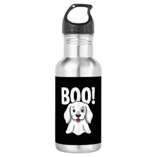 Garrafa Design de Fantasma de Cachorro Fofo do Dia das Bru