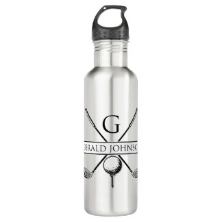 Garrafa Design de Golf - Modelo de Monograma