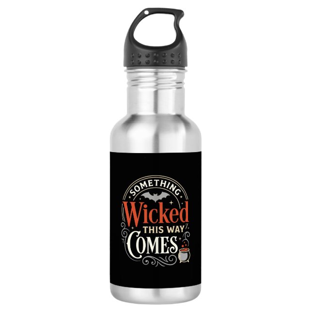 Garrafa Design de Halloween Wicked This Way Comes_1 (Frente)