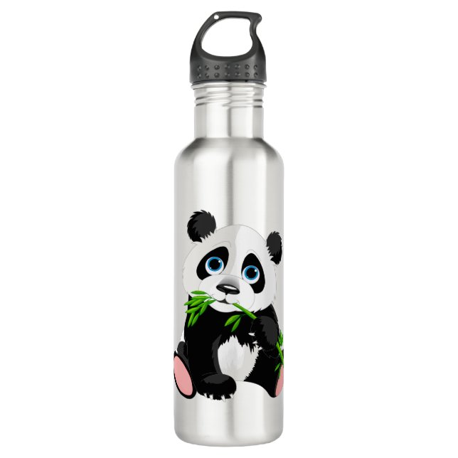 Garrafa Design de ilustração de Panda (Frente)