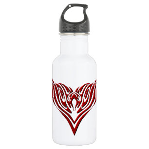 Garrafa Design de Tribal Red Bird