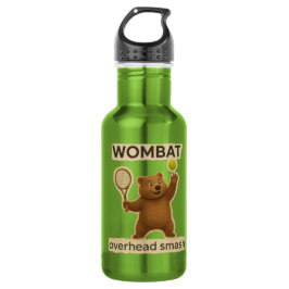 Garrafa Design de Wombat de Tênis Fofo - Animal Australian