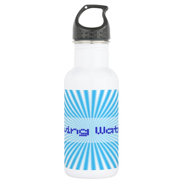 Garrafa design legal estelar azul (Frente)