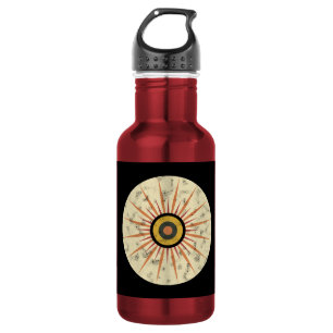 Garrafa Design Retro Boho de Explosão Solar