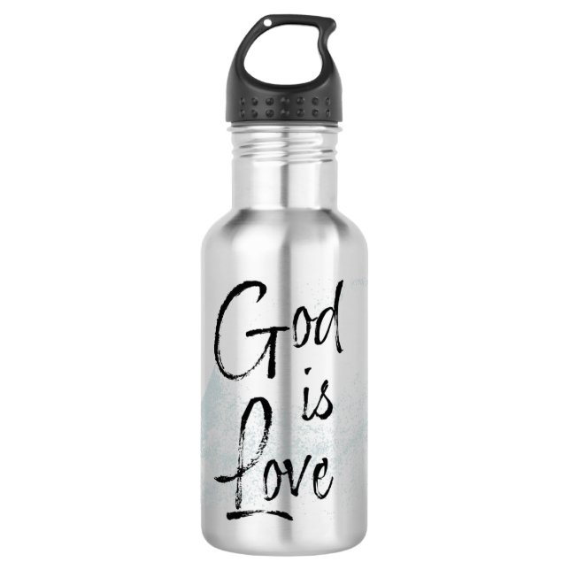 Garrafa Deus é amor (Frente)