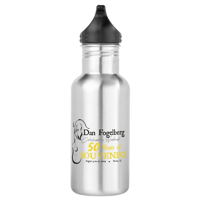 Garrafa DF Celebration Weekend 2024 Water Bottle Silver (Direita)