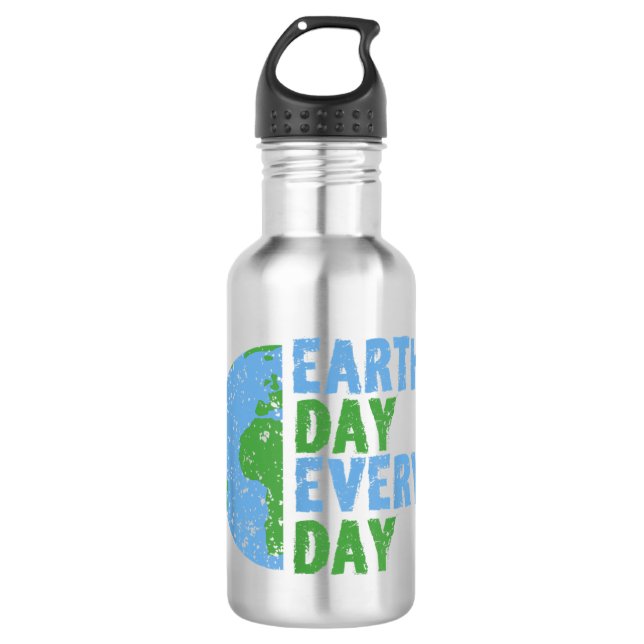 Garrafa dia a dia da Terra, mãe ambiente científico da Ter (Frente)