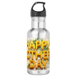 Garrafa Dia de as mães Feliz