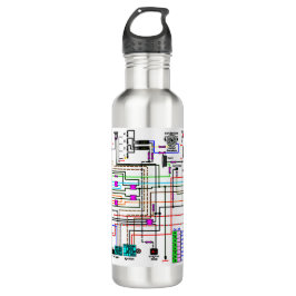 Garrafa Diagrama de Cablagem de Moto.