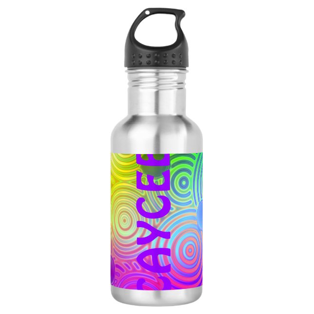 Garrafa Dizzy Neon Design (Frente)