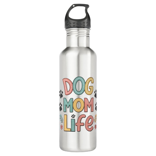 Garrafa Dog Mom Life - Pawsitively Perfect Collection (Frente)